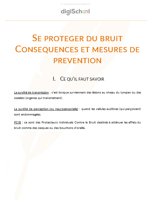 Se protéger du bruit : Conséquences et mesures de prévention - Prévention Santé Environnement - Première PRO