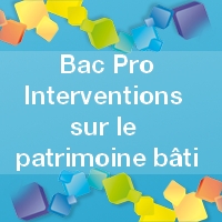 Bac Pro Interventions sur le patrimoine bâti : Inscription - Enseignement - Orientation